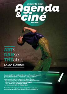 Première page de couverture de la brochure vanves le mag agenda & ciné de mars 2025