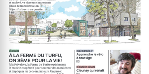ICI RENNES mai 2025 : Première page de couverture du magazine de la ville de Rennes. Il présente l'info municipale.