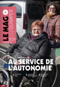 magazine d'informations de la ville de quimper : le mag + quimper de mai/juin 2025. C'est un supplément du magazine le mag + agglo.