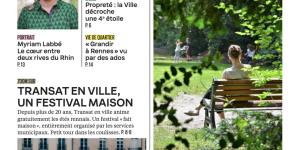 ICI RENNES juin 2025, magazine/journal d'information municipal pour les rennais.
