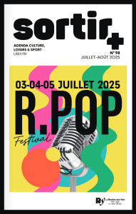 Brochure Sortir+, inclus dans le magazine de la roche-sur-Yon Agglo : Roche+ de Juillet/Août 2025