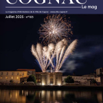 Cognac le mag juillet, août, septembre 2025. Magazine d'informations de la ville de cognac.